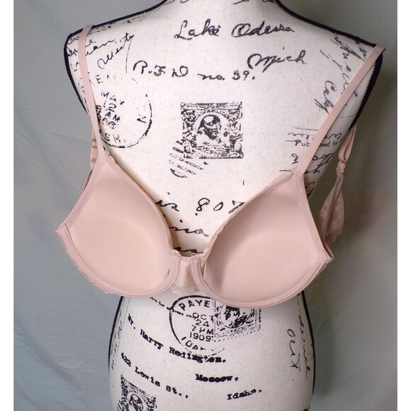 🆕NATORI Cherry Blossom Convertible Push-Up T-Shirt Bra Cameo Rose 36D #727191 - Picture 11 of 11